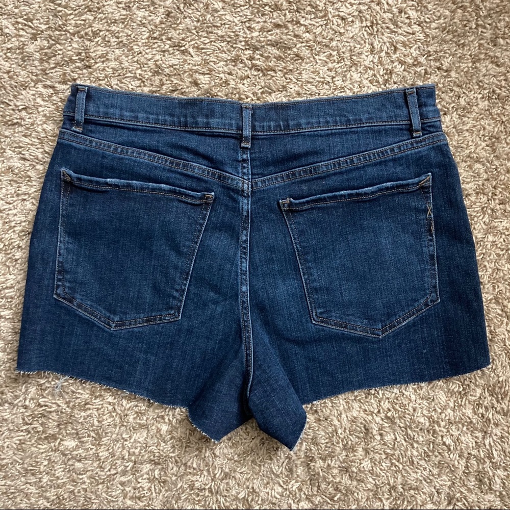 Express High Rise Midi Shorts - Picture 4 of 8